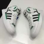 chaussures adidas superstar femmes classic white green